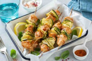 Spiedini di Zucchine