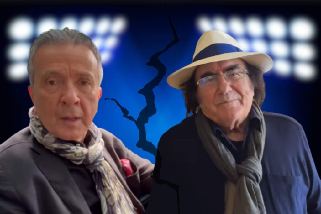 albano e pupo litigio