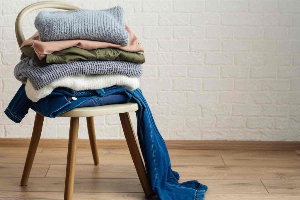 sedia vestiti perché la usi così