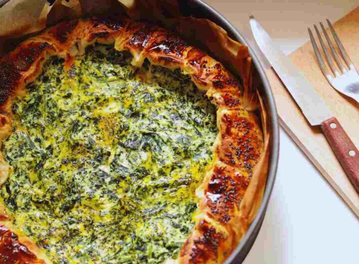 ricetta della torta salata di ricotta e spinaci