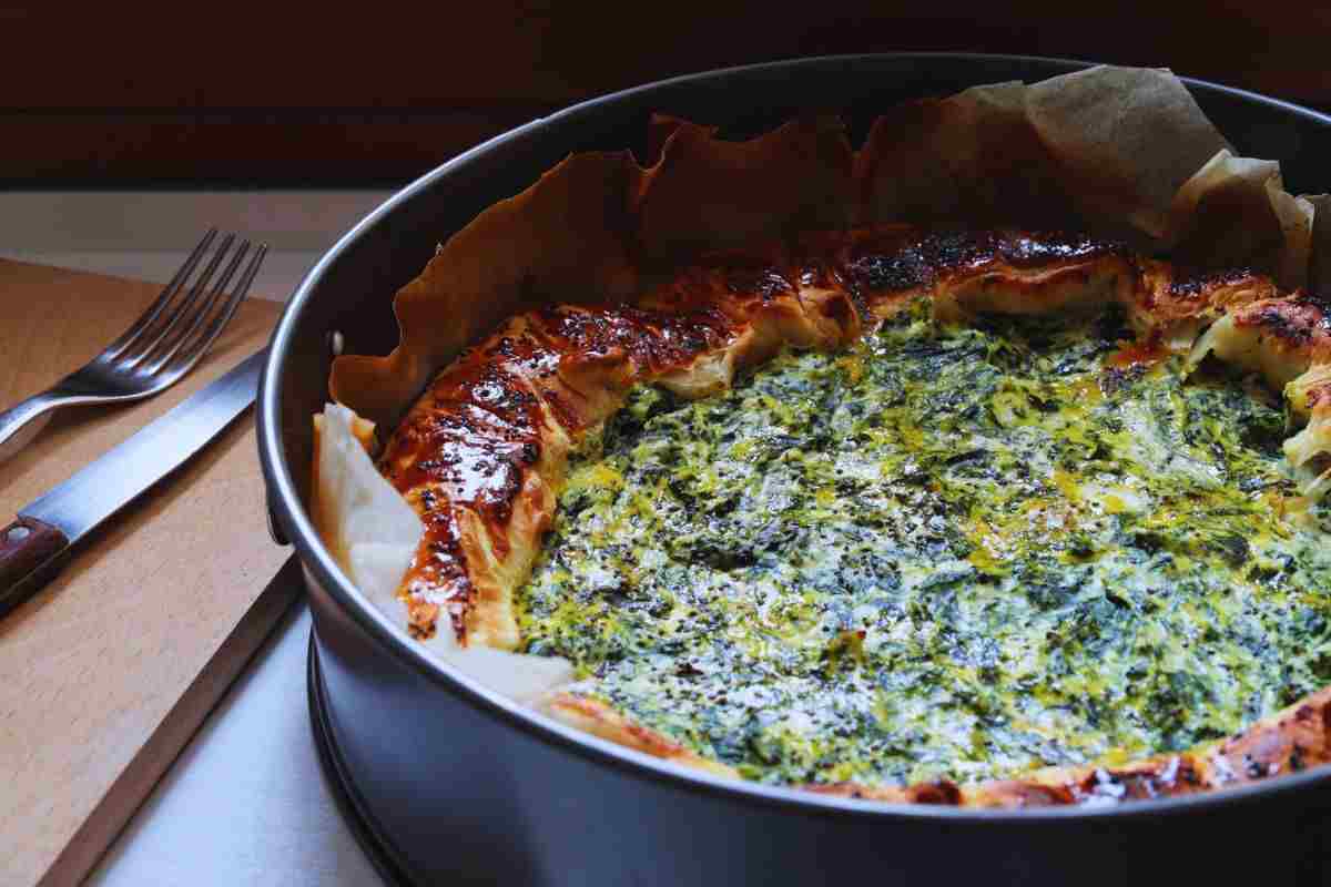 come fare la torta salata di ricotta e spinaci